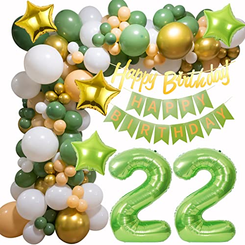 22 Ballon Girlande Grün, 22 Jahr Luftballons Girlande Grün, 22 Olive Grün Gold Geburtstagsdeko, 22 Ballons Grün Gold Luftballons Frau Mann,22. Geburtstag Deko, Grün 22 Geburtstag Luftballons 22 Ballon Girlande Grün, 22 Jahr Luftballons Girlande Grün, 22 Olive Grün Gold Geburtstagsdeko, 22 Ballons Grün Gold Luftballons Frau Mann,22. Geburtstag Deko, Grün 22 Geburtstag Luftballons von Oumezon