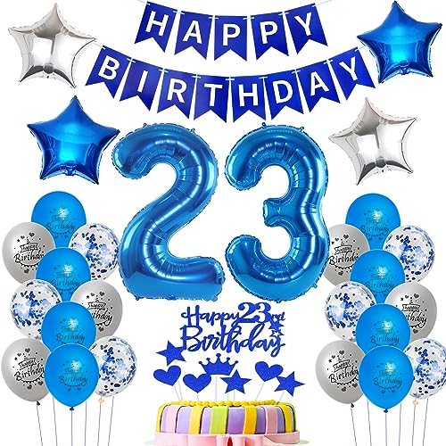 Luftballons 23 Geburtstag Mann deko blau, Geburtstagsdeko 23 Jahre Mann Dekoration, Ballon 23. Geburtstag Männer blau, Deko 23. Geburtstag Luftballons,Tortendeko 23. Geburtstag Mann kuchen deko Luftballons 23 Geburtstag Mann deko blau, Geburtstagsdeko 23 Jahre Mann Dekoration, Ballon 23. Geburtstag Männer blau, Deko 23. Geburtstag Luftballons,Tortendeko 23. Geburtstag Mann kuchen deko von Oumezon