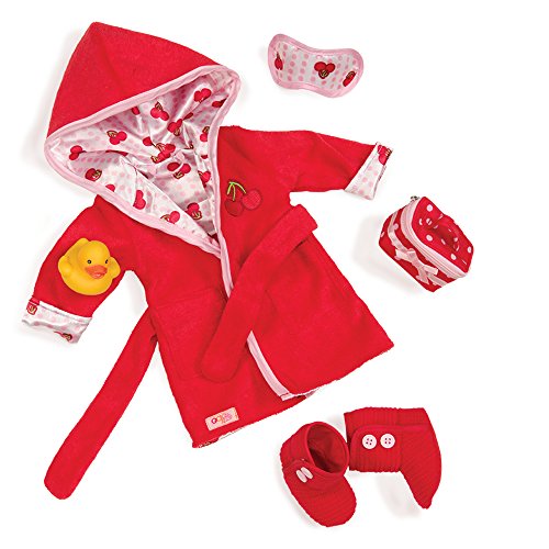 Our Generation 44323 - Outfit Deluxe - Bademantel Relax von Our Generation