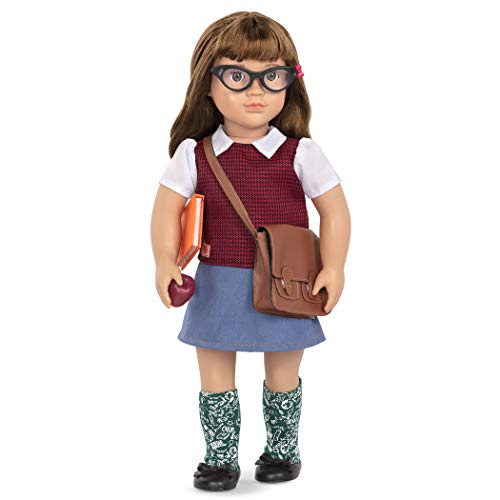 Our Generation 70.31318Z Modisch Teacher Activity Doll Taylor, Braun, Rot von Our Generation