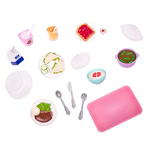 Our Generation – Spielnahrungs-Set – Frühstück, Mittagessen und Abendessen – 46 cm Puppenzubehör – Fantasiespiel – Spielzeug für Kinder ab 3 Jahren – Feel Better Munchies von Our Generation