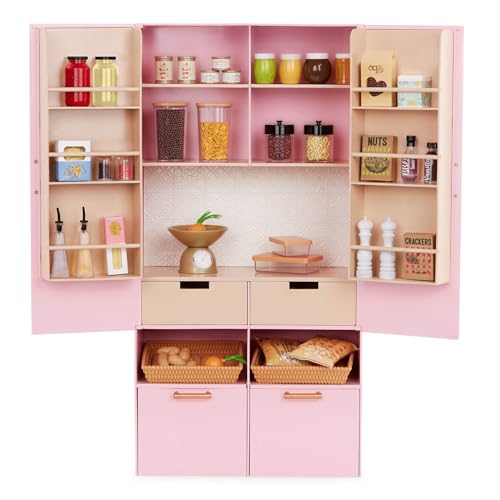 Our Generation – Home Kitchen Furniture Set – Pretend Food Items – 18-inch Doll Accessories – Imaginative Play – Toys for Kids Ages 3 & Up – Pretty Pantry Our Generation – Home Kitchen Furniture Set – Pretend Food Items – 18-inch Doll Accessories – Imaginative Play – Toys for Kids Ages 3 & Up – Pretty Pantry von Our Generation