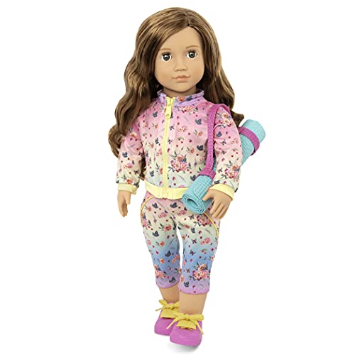 Our Generation - Lucy Grace Yogapuppe, 46cm, mit Zubehör für Yoga & Spiel, inspiriert zu Bewegung und Kreativität Our Generation - Lucy Grace Yogapuppe, 46cm, mit Zubehör für Yoga & Spiel, inspiriert zu Bewegung und Kreativität von Our Generation