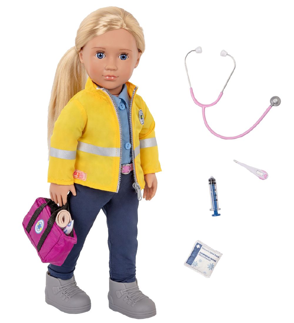 Our Generation Puppe - 46 cm - Kaylin - Krankenwagenfahrer - Our Generation - One Size - Puppen Our Generation Puppe - 46 cm - Kaylin - Krankenwagenfahrer - Our Generation - One Size - Puppen von Our Generation
