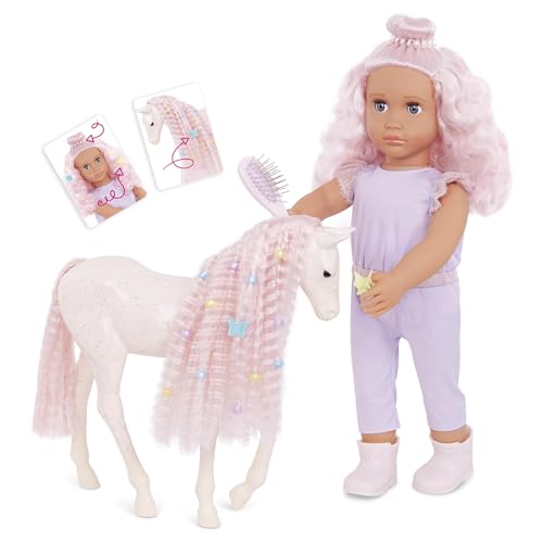 Our Generation 8-inch Doll & Foal Hair Play Set, Elara & Lumina Our Generation 8-inch Doll & Foal Hair Play Set, Elara & Lumina von Our Generation