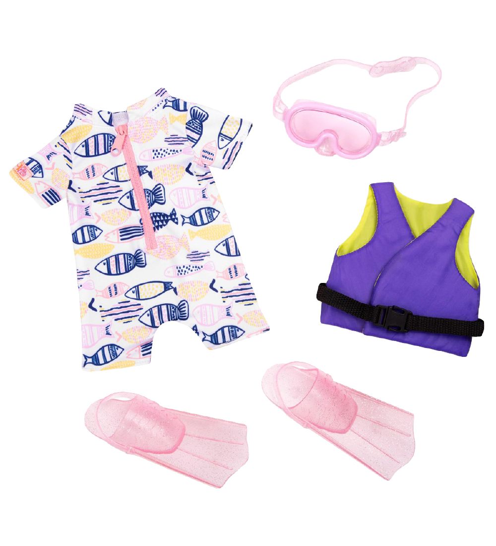 Our Generation Puppenkleidung - Badeanzug mit Tauchermaske - Our Generation - One Size - Puppenkleidung Our Generation Puppenkleidung - Badeanzug mit Tauchermaske - Our Generation - One Size - Puppenkleidung von Our Generation