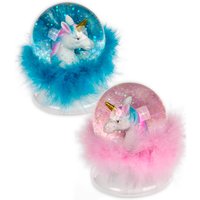 Einhorn-Glitterkugel mit farbwechselnder LED, 1 Stk von Out of the blue KG