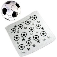 Magisches Handtuch Fußball 30x30cm, Mitgebsel zur Fußballparty von Out of the blue KG