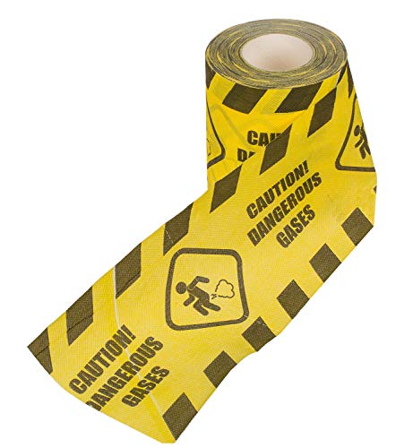 Out of the Blue 33/0047 - Toilettenpapier "Caution! Dangerous Gases" von Out of the blue