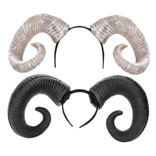 Outanaya 2 Stück Lustige Stirnband Stirnbänder Für Frauen Party Kopfschmuck Haardekorationen Für Halloween Haar Accessoires Performance Kopfbedeckungen Cosplay Haarband Halloween von Outanaya