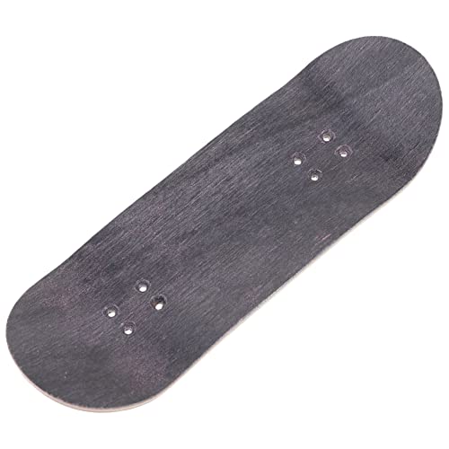 Outanaya Finger-Skateboard Fingerspielzeug Mini-Skateboards Für Die Finger Fingerspitzen-bewegungsspielzeug Mini-griffbrett Mini-Skateboard-Spielzeug Skateboard-Hardware Hölzern Black von Outanaya