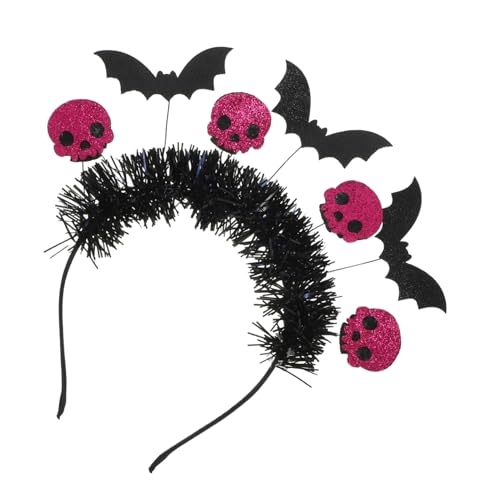 Outanaya Halloween Stirnband Halloween Party Stirnband Lustiges Haarband Haar Accessoire Halloween Schädel Kopf Stirnband Haarschmuck Requisite Cosplay Haarbänder Cosplay von Outanaya