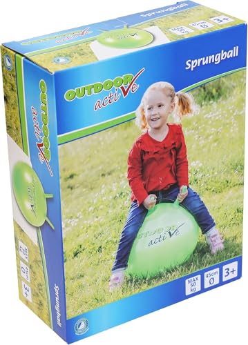 Outdoor active Sprungball, Grün, #45 cm von Outdoor active