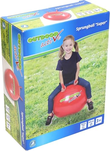 Outdoor active Sprungball Regenbogen, #60cm von Outdoor active