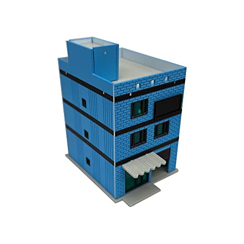 Outland Models 3-stöckiges modernes Stadthaus Blau 1:160 Spur N Outland Models 3-stöckiges modernes Stadthaus Blau 1:160 Spur N von Outland Models