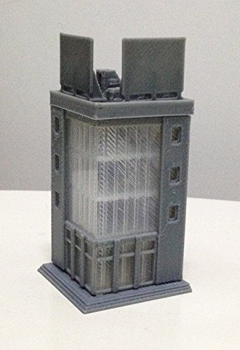 Outland Models Eisenbahn-Layout, modernes Stadtgebäude, 4-stöckiges Büro, Z-Maßstab Outland Models Eisenbahn-Layout, modernes Stadtgebäude, 4-stöckiges Büro, Z-Maßstab von Outland Models