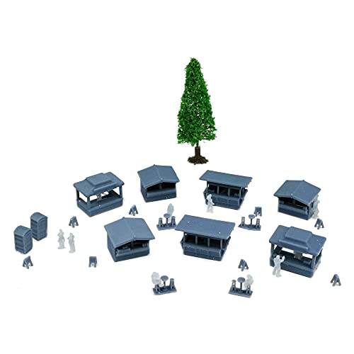 Outland Models Eisenbahn-Layout Weihnachtsmarkt und Figurenset 1:160 N Maßstab Outland Models Eisenbahn-Layout Weihnachtsmarkt und Figurenset 1:160 N Maßstab von Outland Models