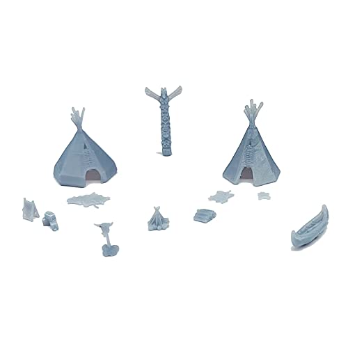 Outland Models Eisenbahnlandschaft Indianerlager Zubehör Set 1:160 Spur N Outland Models Eisenbahnlandschaft Indianerlager Zubehör Set 1:160 Spur N von Outland Models