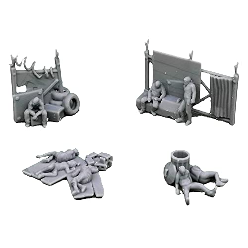 Outland Models Model Autos Diorama Obdachlose Figuren Set 1:64 S Maßstab Outland Models Model Autos Diorama Obdachlose Figuren Set 1:64 S Maßstab von Outland Models