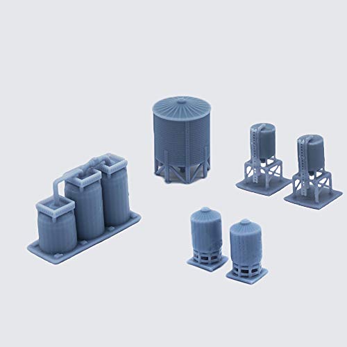 Outland Models Modelleisenbahn Industriegas/Kraftstofftank Set Z Spur 1:220 Outland Models Modelleisenbahn Industriegas/Kraftstofftank Set Z Spur 1:220 von Outland Models