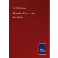 Allgemeines Bücher-Lexikon von Outlook