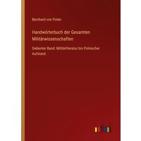 Handwörterbuch der Gesamten Militärwissenschaften von Outlook