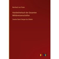 Handwörterbuch der Gesamten Militärwissenschaften von Outlook