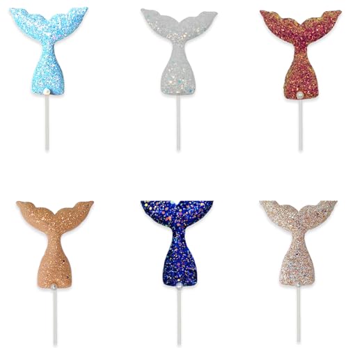 Ovanda 6 Stücke Pailletten Meerjungfrau Kuchen Topper Cupcake Picks, Mädchen Geburtstag Deko, Meerjungfrau Schwanz Kuchen Cupcake Toppers, Torten Deko für Mädchen Geburtstag Party,Ocean Theme Supplies Ovanda 6 Stücke Pailletten Meerjungfrau Kuchen Topper Cupcake Picks, Mädchen Geburtstag Deko, Meerjungfrau Schwanz Kuchen Cupcake Toppers, Torten Deko für Mädchen Geburtstag Party,Ocean Theme Supplies von Ovanda