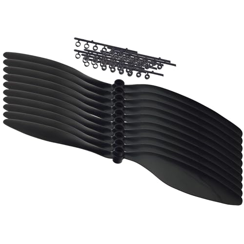 Overdrive-Racing 10x GWS 10x4,7 Luftschraube/Propeller GW/EP1047 254x119 Reduction Propeller Schwarz von Overdrive-Racing