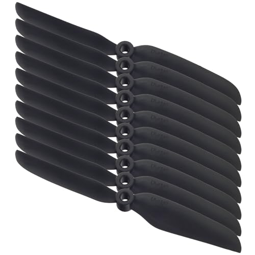 Overdrive-Racing 10x GWS 4,5x4 Luftschraube/Propeller GW/EP4540 114x102 Direct Drive Propeller Schwarz von Overdrive-Racing