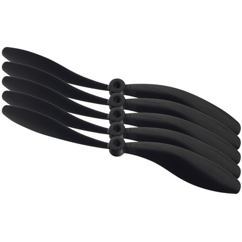 Overdrive-Racing 5X GWS 6x5 Luftschraube/Propeller GW/EP6050 152x125 Reduction Propeller Schwarz von Overdrive-Racing