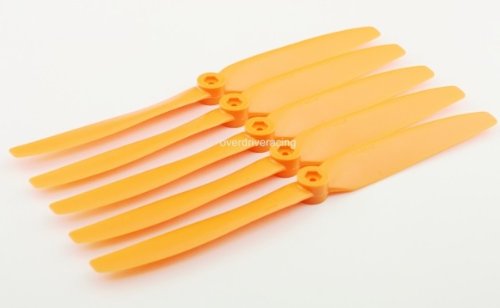 Overdrive-Racing 5X GWS 8x4 Luftschraube/Propeller GW/EP8040 203x102 Direct Drive Propeller von Overdrive-Racing