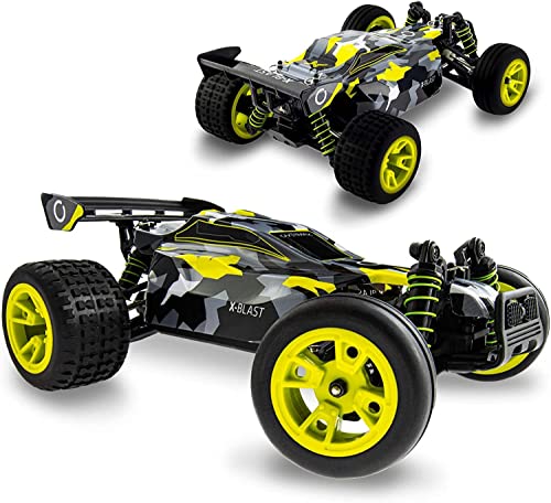 Overmax X-Pace Ferngesteuertes Auto RC Car, 4x4, Geschwindigkeit von 45 kmh, 100m Reichweite, LED-Beleuchtung, unabhängige Federung, große Fahrzeugabmessungen (X-Blast) von Overmax