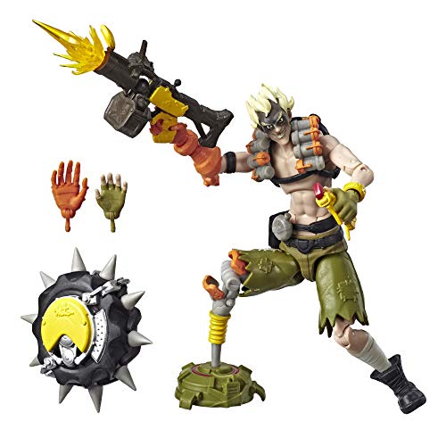 Hasbro Overwatch Ultimates Serie Junkrat 15 cm große Videospiel Charakter Action-Figur zum Sammeln mit Accessoires von Hasbro