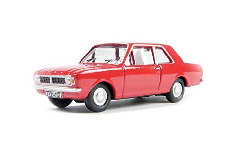 Ford Cortina MK II rot - 1:76 von Oxford Diecast