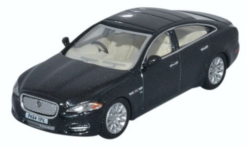 Jaguar XJ, schwarz, 0, Modellauto, Fertigmodell, Oxford 1:76 von Oxford Diecast