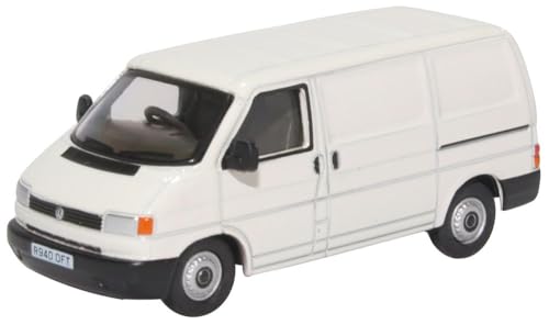 Oxford 76T4002 VW T4 Transporter Kasten Weiss Maßstab 1:76 Modellauto von Oxford Diecast