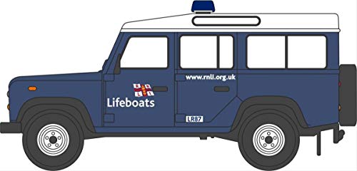 Oxford Die Cast Land Rover Defender Station Wagon RNLI von Oxford Diecast