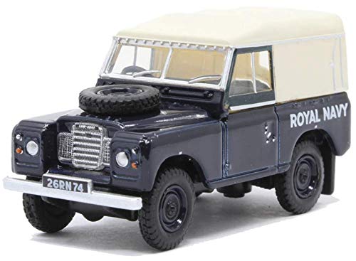 Oxford Die Cast Land Rover Series III SWB Canvas - Royal Navy von Oxford Diecast