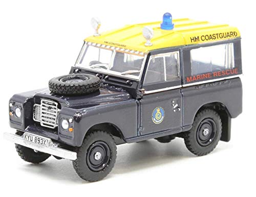 Oxford Die Cast Land Rover Series III SWB Station Wagon - HM Coastguard von Oxford Diecast