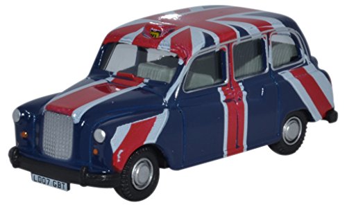 Oxford Diecast 76FX4006 FX4 Taxi England Flagge von Oxford Diecast