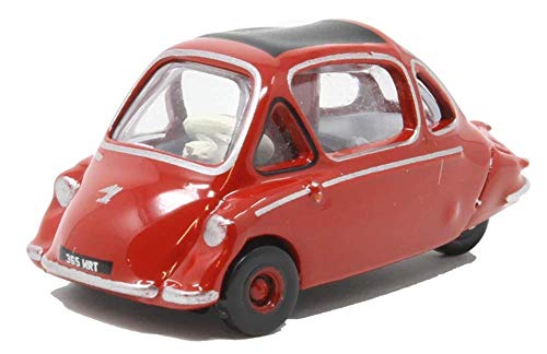 Oxford Diecast 76HE002 Heinkel Kabine Spartan Red von Oxford Diecast