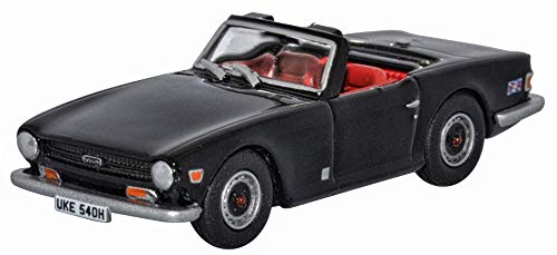 Oxford Diecast 76TR6004 Triumph TR6 Black von Oxford Diecast