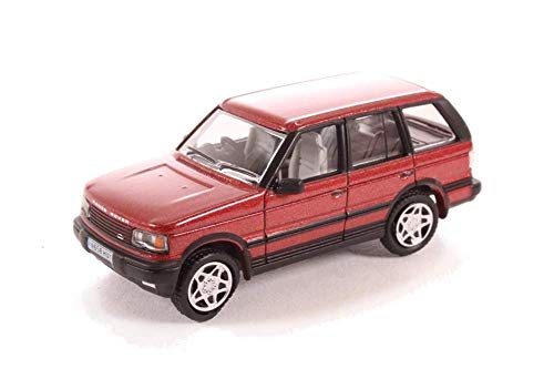 Oxford OXF76P38001 Range Rover P38 metallic dunkelrot Maßstab 1:76 von Oxford Diecast