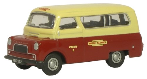 Bedford CA Kleinbus British Rail Crew-Bus 1,76 Schiene Weise skalieren Druckguss-Modell # 76CA018 von Oxford Diecast