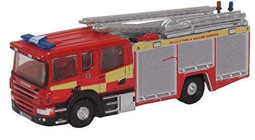 Busch 200120396 - Scania Feuerwehrauto - maßstab 1/160 - N - Zubehör Für Dioramen Und Plastikmodelle - Modell Auto von Oxford Diecast