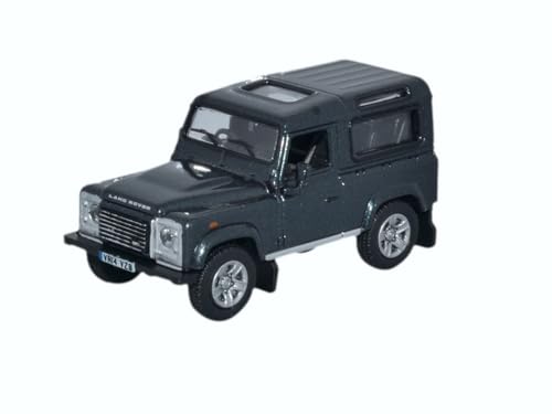 Land Rover Defender 90, schwarz, RHD, 0, Modellauto, Fertigmodell, Oxford 1:76 von Oxford Diecast