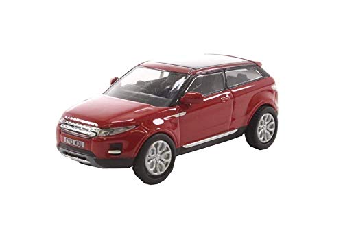 Land Rover Range Rover Evoque, rot, RHD, 0, Modellauto, Fertigmodell, Oxford 1:76 von Oxford Diecast