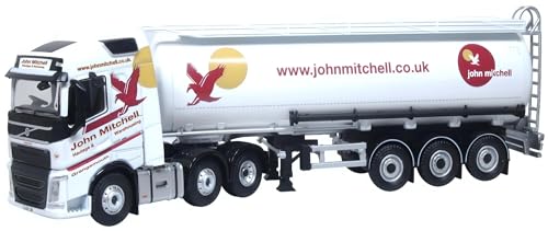 Oxford 76VOL4012 Volvo FH4 Zylindrischer Tanker John Mitchell 00 Gauge (Maßstab 1:76) (Dies ist kein Spielzeug) von Oxford Diecast