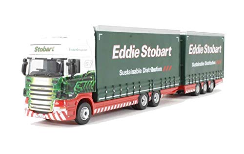 Oxford Diecast 76DBU003 Scania Topline Deichsel Eddie Stobart von Oxford Diecast